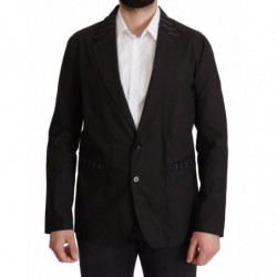 Giacca blazer monopetto in...