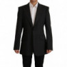 Blazer monopetto in lana nera v - IT48 - M