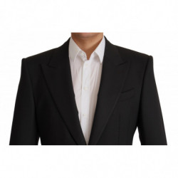 Blazer monopetto in lana nera v - IT48 - M