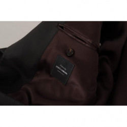 Blazer monopetto in lana nera v - IT48 - M