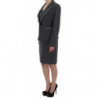 Set abito tubino e giacca elasticizzata grigia - IT52 - XL