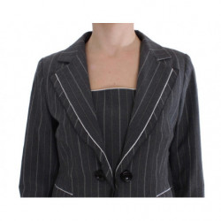 Set abito tubino e giacca elasticizzata grigia - IT48 - XL