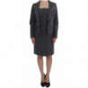 Set abito tubino e giacca elasticizzata grigia - IT48 - XL