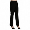 Pantaloni neri a vita alta dritti - IT50-3XL