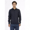 Camicia di lino blu - XL