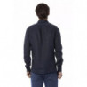 Camicia di lino blu - XL