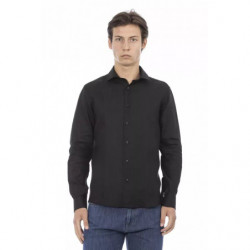 Camicia di lino nero - L