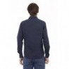 Camicia in cotone blu - XL