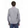 Camicia in cotone grigio - L