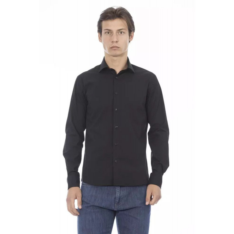 Camicia in cotone nero - L
