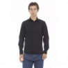 Camicia in cotone nero - L