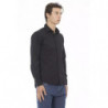 Camicia in cotone nero - L