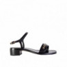 Sandali Tremiti in Pelle Nera - EU35.5/US5.5