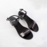 Sandali Tremiti in Pelle Nera - EU35.5/US5.5