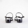 Sandali Tremiti in Pelle Nera - EU35.5/US5.5