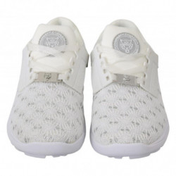 Scarpe da ginnastica casual in poliestere bianco - EU37/US6.5
