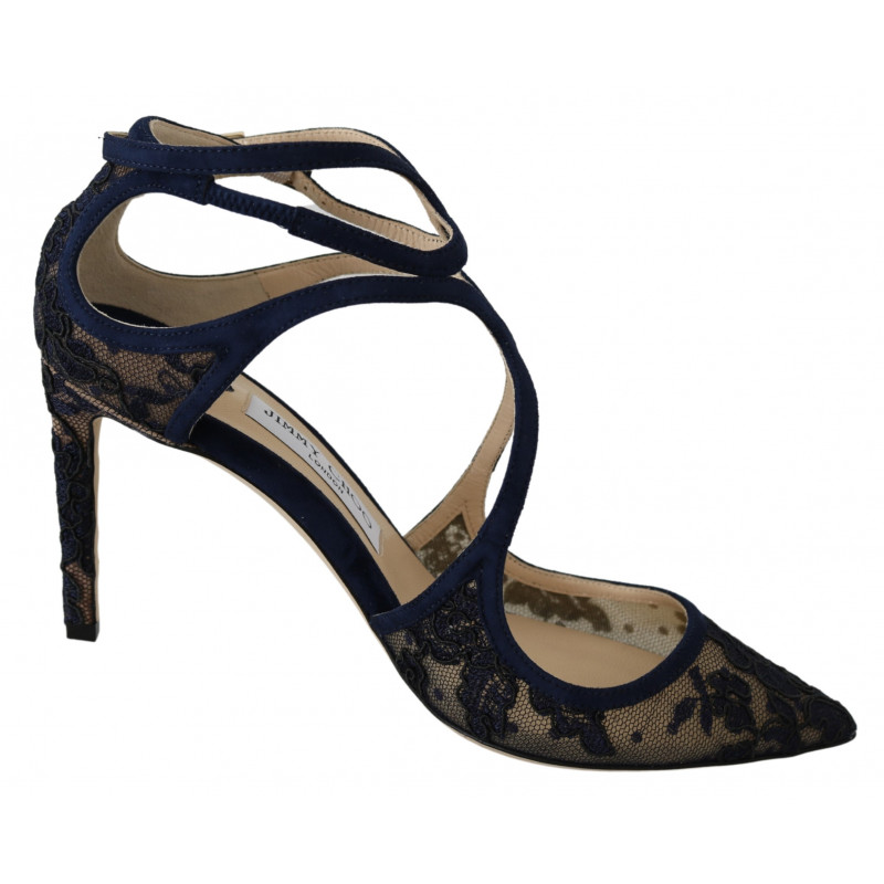 Décolleté con sandali Lancer 85 blu navy - EU38.5/US8.5