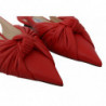 Scarpe basse in pelle Annabell Flat Nap Chilli - EU39/US9
