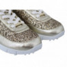 Sneakers Monza anticate in pelle color oro - EU35/US5