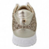 Sneakers Monza anticate in pelle color oro - EU35/US5