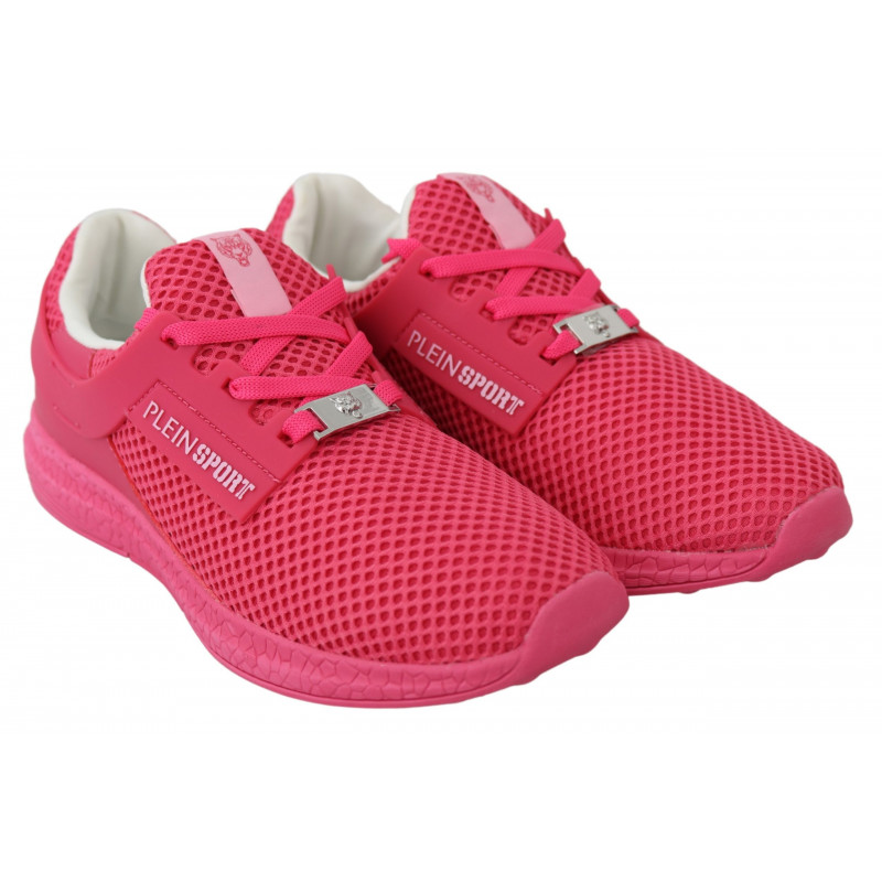 Scarpe da ginnastica Becky Runner poliestere fuxia barbabietola - E