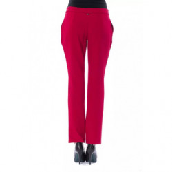 Jeans e pantaloni in poliestere fucsia - W42