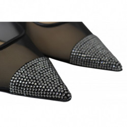 Scarpe décolleté Amika 85 Diamond in rete nera - EU36/US6