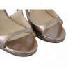 Décolleté con sandali lancia in pelle rosa balletto - EU39.5/US9.5