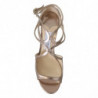 Décolleté con sandali lancia in pelle rosa balletto - EU39.5/US9.5