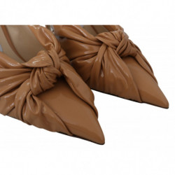 Décolleté Annabell 85 in pelle marrone caramello - EU38/US8