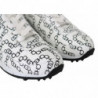 Sneakers Monza in pelle Bianca e Nera - EU35/US5