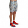 Pantaloncini da bagno blu Seashell Beachwear - IT3 - XS