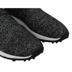 Sneakers Norvegia in mix di lurex argento nero - EU37.5/US7.5