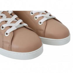 Sneakers in pelle rosa cipria - EU36/US6
