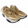 Scarpe da ginnastica Michigan in pelle mesh dorata - EU36/US6