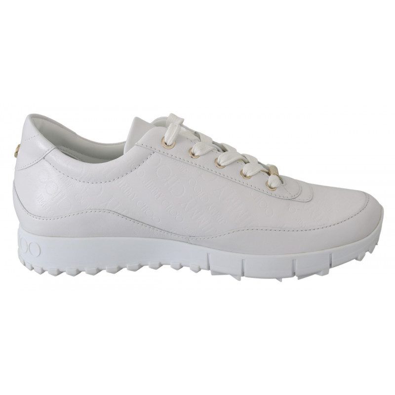 Sneakers Monza in Pelle Bianca - EU35/US5