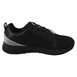 Scarpe da ginnastica Gisella Runner in poliestere nero - EU37/US7