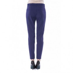 Jeans e pantaloni in poliestere blu - W46