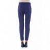 Jeans e pantaloni in poliestere blu - W46