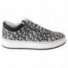 Scarpe da ginnastica Hawaii con glitter nero argento - EU39/US9