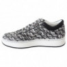 Scarpe da ginnastica Hawaii con glitter nero argento - EU39/US9