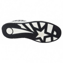 Scarpe da ginnastica Hawaii con glitter nero argento - EU39/US9