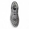 Scarpe da ginnastica Hawaii con glitter nero argento - EU39/US9