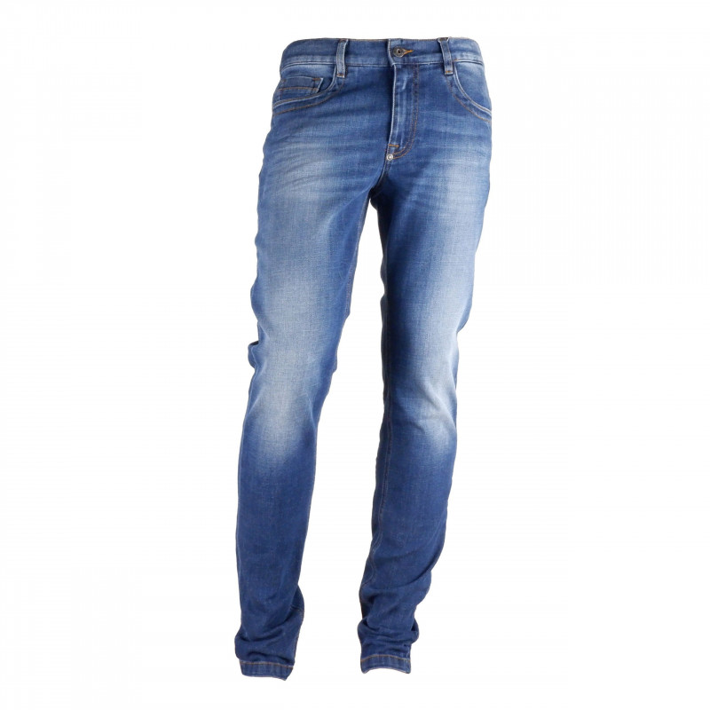Jeans e pantaloni in cotone blu - W31