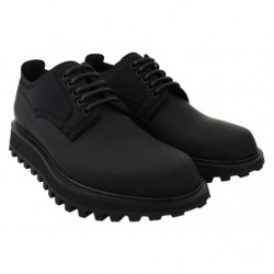 Scarpe Derby Vulcano Chunky pelle vitello gommata nera - EU44/US11
