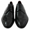 Scarpe derby in pizzo in pelle verniciata nera - EU41.5/US8.5