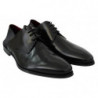Scarpe derby in pizzo in pelle verniciata nera - EU41.5/US8.5
