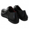 Scarpe derby in pizzo in pelle verniciata nera - EU41.5/US8.5