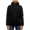 Giacche e cappotto in nylon nero - S