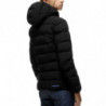 Giacche e cappotto in nylon nero - S